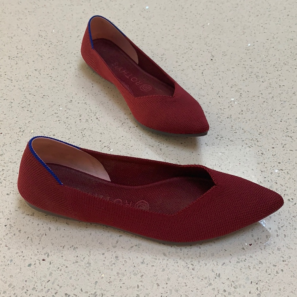 Rothy’s The Point in Cinnamon Size 8